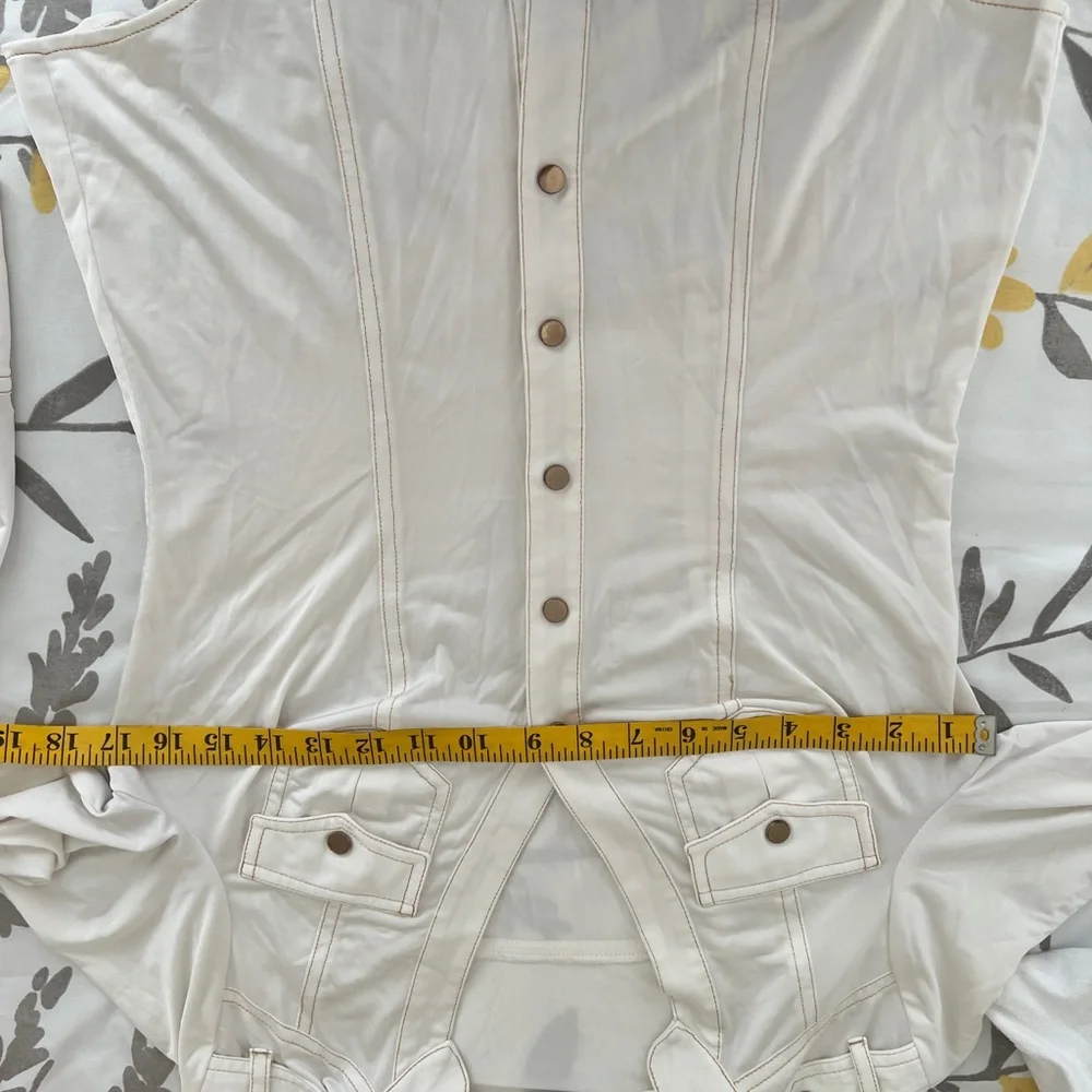 Cache Cream Button-Down Shirt - Picture 2 of 4